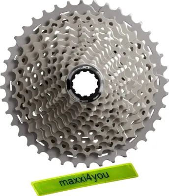 Obrázok produktu pre Kazety Shimano 11-rýchlostné Deore XT M8000 11-40 zubov vrátane reflexnej pásky maxxi4you