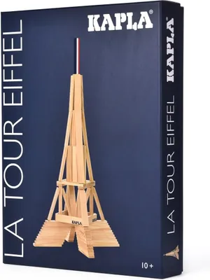 Produktbild von Kapla Eiffel Tower, Bausteine, 10 Jahr(e), Holz, 105 Stück(e)