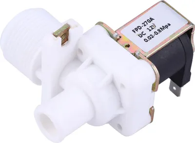 Produktbild von Elektrisches Magnetventil für Waschmaschinen, Wassereinlassventil G3/4 DC12V FCD270A