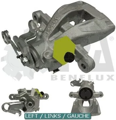 Produktbild von ERA Benelux Bremssattel Hinten Links passend für PEUGEOT 307 CC (3B) Ø38mm BC53658