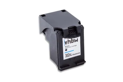 Produktbild von vhbw kompatible Ersatz Tintenpatrone Druckerpatrone schwarz für Drucker wie HP 302 XL, HP 302, F6U68AE.