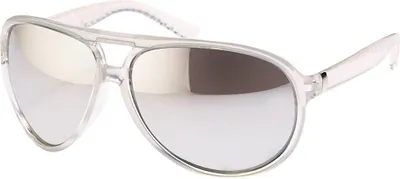 Produktbild von Gil Damen Sonnenbrille Runde Designer 80er Piloten Urlaub Sommer Strand Brille 30419 Silber Weiß