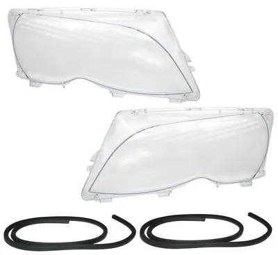 Produktbild von TYC Scheinwerfer Scheiben für 3er BMW E46 01- Lichtscheibe Streuscheibe
