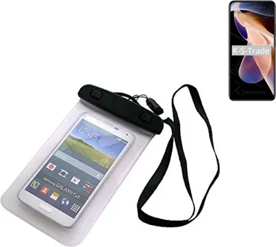 Produktbild von K-S-Trade Schutz Hülle Handy Hülle Kompatibel mit Xiaomi Redmi Note 11 Pro Beach Bag wasserdicht 16cm x 10cm Schutzhülle Staub Sand Flachwasser