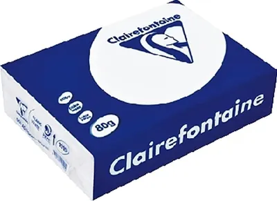 Produktbild von Clairefontaine - Kopie Papier Clairefontaine Clairalfa A5 80gr Wt | Pak ein 500 Blatt | 10 Stück