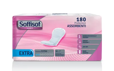 Image de Serviette Soffisof Lady extra-respirante 18X10 St