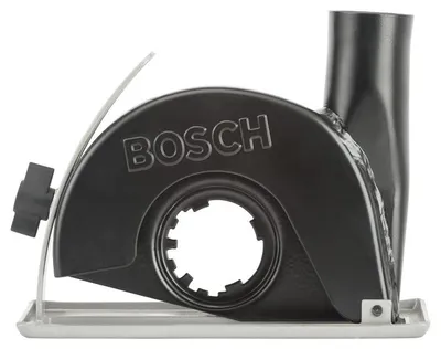 Productafbeelding van Geleidingsslede met afzuigaansluiting voor het scheiden van materialen, zonder gereedschap, 115 / 125 mm, PWS