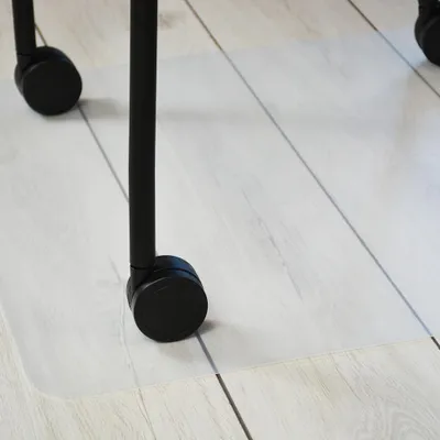 Zdjęcie produktu dla Mata ochronna pod krzesło fotel podkładka 130X90 cm przezroczysta solidna