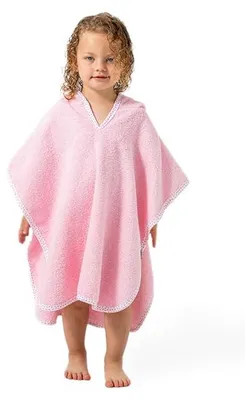 Produktbild von Ankibaby Baby Badeponcho mit niedlichem Katzenmotiv – Kapuzenhandtuch aus 100% B