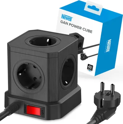 Productafbeelding van Newell GaN Power Cube 9-in-1 – Zwart