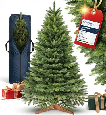 Productafbeelding van Kunstkerstboom natuurgetrouw en opvouwbaar - 180 cm