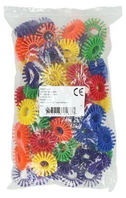 Immagine prodotto di Dischi da costruzione colorati - 72 pezzi.