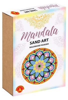 Image de Alexander Toys Sand Art - Mandala - 1, Set créatif pour enfants, 8 ans, Multicolore