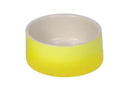 Produktbild von Nobby Keramik Napf Gradient gelb, Maße: 15 x 6 cm