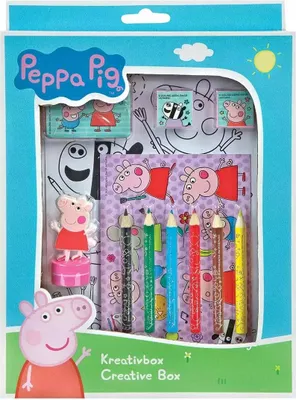 Imagen del producto de Kit creativo de Peppa Pig, 21 piezas - Cass film