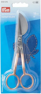 Immagine prodotto di PRYM Forbici per appliqué, 15 cm (6''), oro rosa