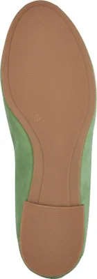 Produktbild von s.Oliver Damen Slipper Leder Slip-On Loafer Kette 5-24206-42, Größe:39 EU, Farbe:Grün