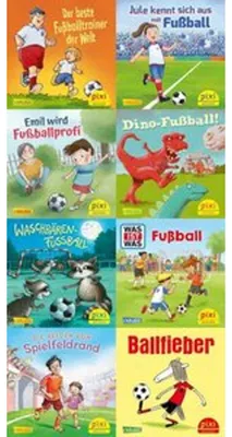 Obrázok produktu pre Pixi-8er-Set 310: Pixi im Fußballfieber (8x1 Exemplar)