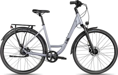 Produktbild von 2R Manufaktur TRX TWO Wave komfortables Damen-Citybike mit Tiefeinstieg 28 Zoll Silber 56 cm