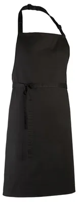 Produktbild von Premier - "Colors Collection" Latzschürze LT5796 (86 cm x 72 cm) (Schwarz)