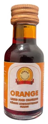 Zdjęcie produktu dla Pomarańczowy barwnik spożywczy Annam Orange Food Colour 28ml - płynny