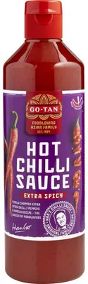 Image de Go-Tan Chilisaus Hot 640 ml – Sauce chili piquante pour plats asiatiques