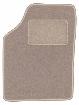 Image de Tapis conducteur en moquette pour Mazda Demio 1996-2003 (à hayon) – 1 pièce, beige, sur mesure – Wielganizator LUX