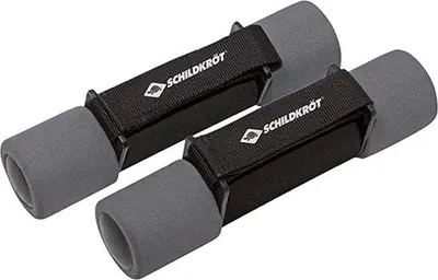Immagine prodotto di Famanu, set di manubri da 2 x 1 kg - colore antracite