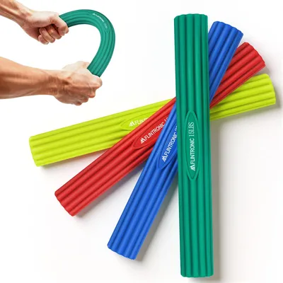 Obrázok produktu pre Flintronic Fitness – odporová tyč na cvičenie, vhodná na posilňovanie svalov rúk, zápästia a predlaktia, a tiež na zmiernenie bolesti spôsobenej tenisovým alebo golfovým lakťom