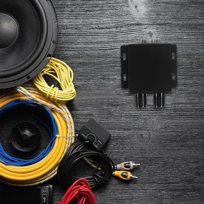 Productafbeelding van Universele basknop, afstandsbediening, versterkingsregeling, volumeknop voor subwoofer, audioniveau, frequentie-equalizer voor stereosignaalomschakeling