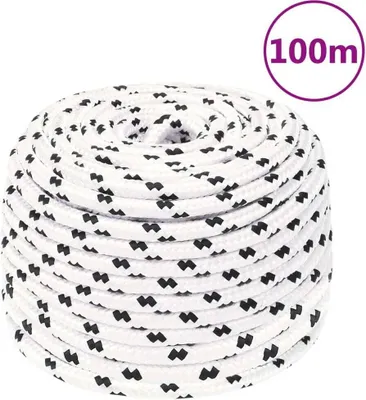 Obrázok produktu pre Pracovné lano biele 10 mm 100 m polyester