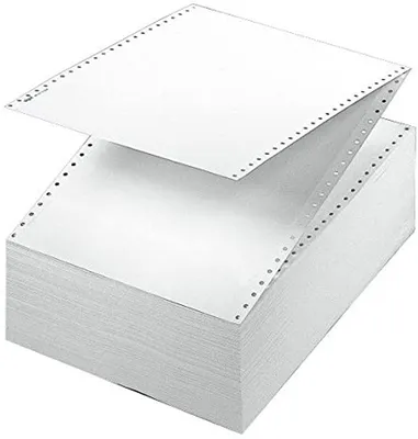 Produktbild von SIGEL 32242 Computerpapier 12"x240 mm, A4, LP, 60 g/m², 2f, blanko, 1000 Sätze, Endlospapier