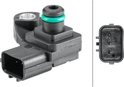 Produktbild von HELLA 6PP 358 152-351 Ladedrucksensor für HONDA CIVIC VIII Hatchback (FN, FK) Saugrohr