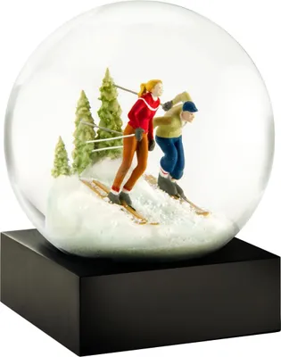 Produktbild von Schneekugel Skiers, 12x10x10cm