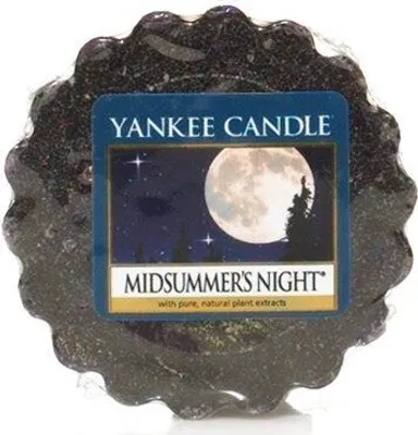 Zdjęcie produktu dla Yankee Candle Midsummer's Night, Okrągły, Czarny, Piżmo, 22 g, 1 szt.
