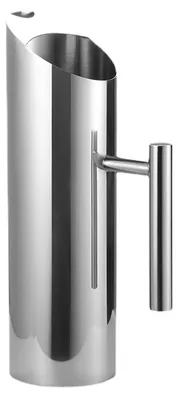 Produktbild von Wasserkanne 1,5L mit Fruchtinfuser – Edelstahlkanne – Getränkebehälter für die Hausbar – mit Griff – elegantes Design – Getränkekanne