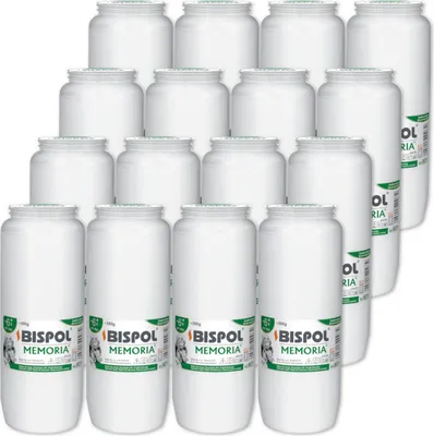 Obrázek produktu pro Náplně do olejových svíček BISPOL WO11 144H 16ks.