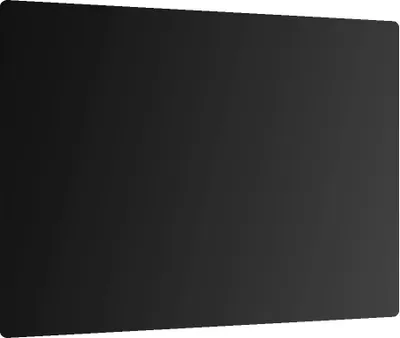 Produktbild von Glas Herdabdeckplatte Schneidebrett SCHWARZ CLASSIC BLACK 52x60 cm Multi-Platte Arbeitsplatte Herdschutz