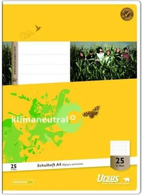 Produktbild von Schulheft A4 Lineatur 25 32 Blatt