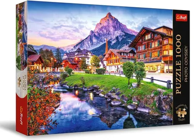 Image de PUZZLE CLUBS 1000 PremPlus Pho.Ody. Alp.ville.10854
