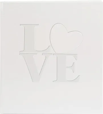 Image de Livre d'or Goldbuch « White Love », 23 x 25 cm, 176 pages
