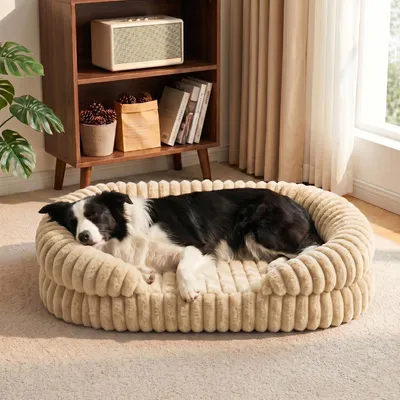 Orthopädisches Hundebett Memory-Schaum 90x65 cm waschbar