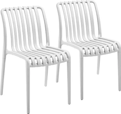 Produktbild von tectake® Gartenstühle Alcudia, wetterfest, stapelbar