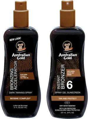 Zdjęcie produktu dla Australian Gold Spray Accelerator + Spray Gel SPF6