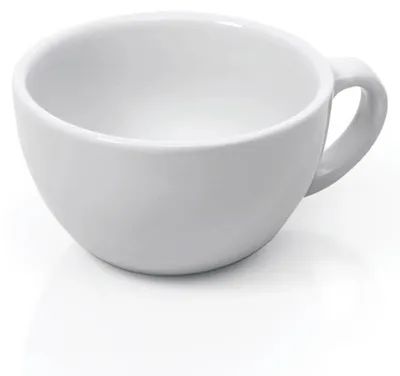 Produktbild von 36x Cappuccino Tasse Obertasse Italia 200 ml weiß, Porzellan