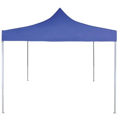Immagine prodotto di Gazebo Professionale Pieghevole 2x2 m in Acciaio Blu