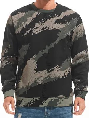 Immagine prodotto di Maglione invernale da uomo, caldo e spesso, in pile, comodo, colore nero e verde, taglia L