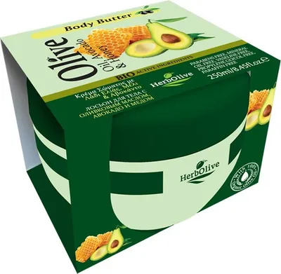 Immagine prodotto di Burro corpo Herbolive olio d'oliva, avocado e miele 250ml