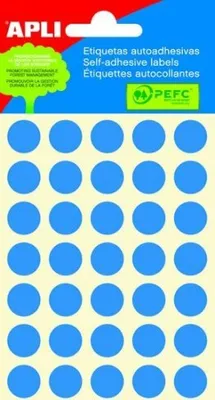 Immagine prodotto di Etichette autoadesive O 13 mm - blu