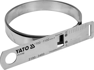 Produktbild von YATO Lineal YT-71702 Edelstahl 700 - 1100mm 2190 - 3460mm